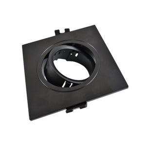Aro downlight cuadrado basculante para bombilla GU10/MR16 - Corte Ø75mm (15)