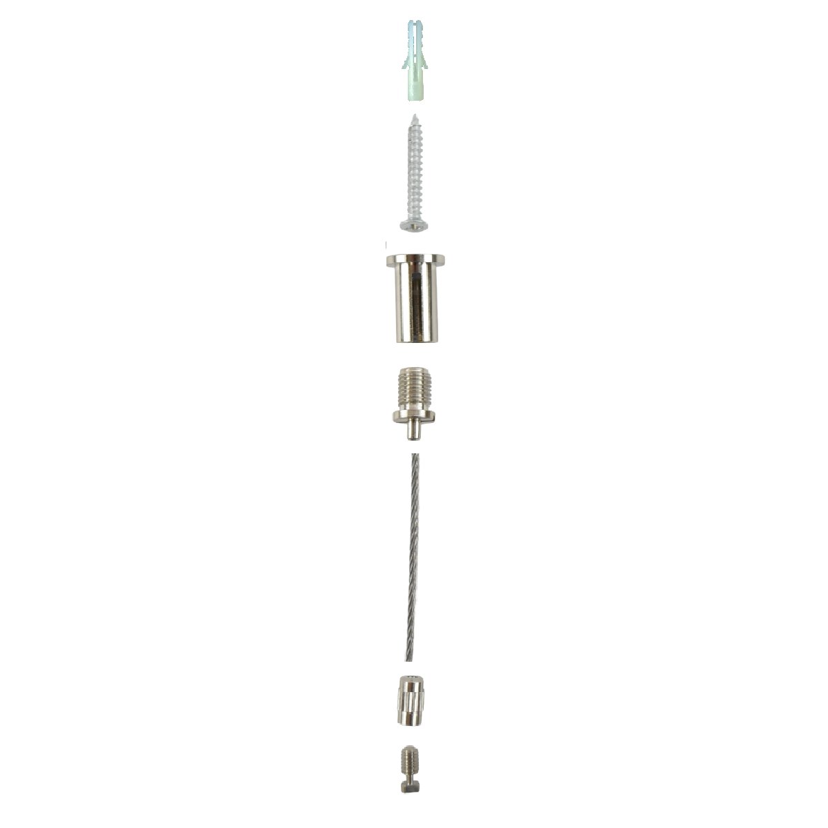 CABLE DE SUSPENSIÓN PARA PERFIL DE ALUMINIO Ø21MM (2 UD.) (1)