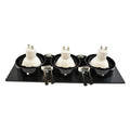 Kantelbare downlight ring voor drie GU10/MR16 lampen - Uitsparing 75 x 235 mm 5
