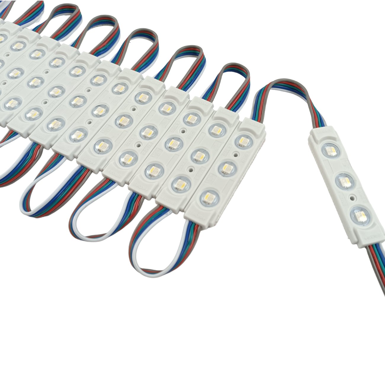 Módulos LED RGBW para rótulos - 0.96W - 12V - IP65 - 120º