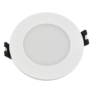 Aro downlight estanco circular para bombilla GU10 / MR16 - Difusor opal - Corte Ø 75-80 mm - IP54 - Barcelona Led-