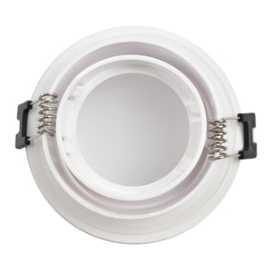 Aro downlight estanco circular para bombilla GU10 / MR16 - Difusor opal - Corte Ø 75-80 mm - IP54 (7)