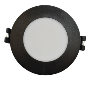 Aro downlight estanco circular para bombilla GU10 / MR16 - Difusor opal - Corte Ø 75-80 mm - IP54 - Barcelona Led-