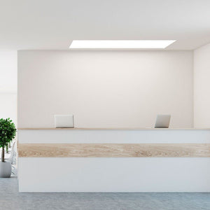 Pack de 12 paneles LED slim 120X30 cm - Driver Philips - 44W - UGR19 - IP40 - Barcelona Led-