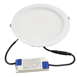 Downlight LED CCT de alta eficiencia- 40W - Driver Lifud - Corte Ø 200-220mm IP54 - Barcelona Led-
