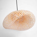 Wicker pendant lamp