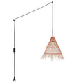 Pendelleuchte aus Weide „Willow“ mit Schalter und Stecker 3