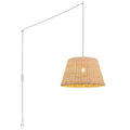 Wicker pendant lamp