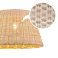 Wicker pendant lamp