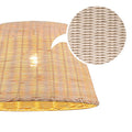 Wicker pendant lamp