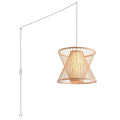 Lampada a sospensione in bambù