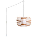 Japanese bamboo pendant lamp