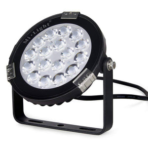Foco proyector LED 9W RGB+CCT control por RF/WiFi - IP65 (1)