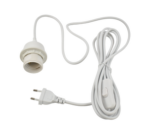 Lámpara colgante de mimbre "Tien" con interruptor y enchufe (10)