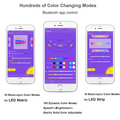 LED muziekcontroller IC Pixel RGB/RGBW Bluetooth - 5-24V DC - 960 pixels 2
