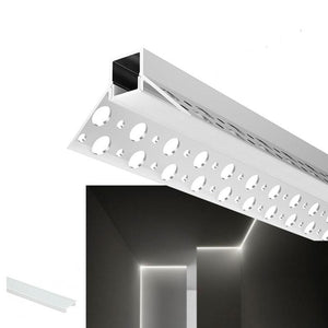 Tapa para perfil de Aluminio Escayola/Pladur 13x14mm (3)