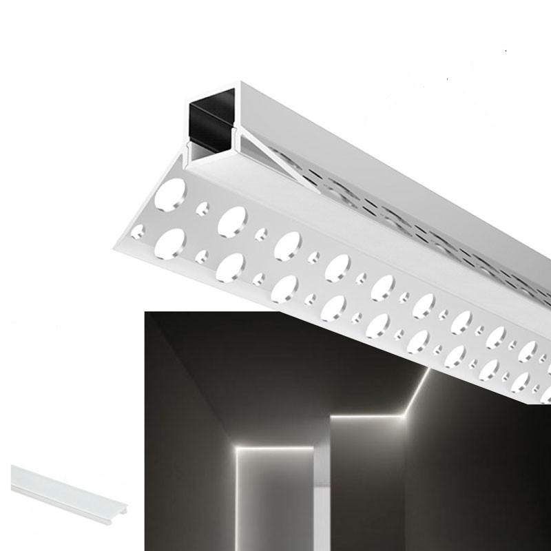 Tapa para perfil de Aluminio Escayola/Pladur 13x14mm (1)