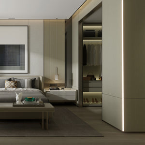 Perfil de aluminio integración escayola/pladur para esquina exterior - Tira LED hasta 10 mm - 2 metros (8)