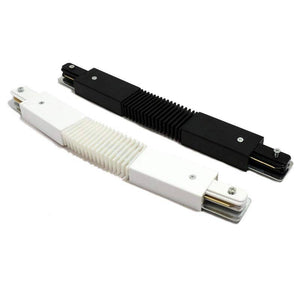 Unión flexible para carril monofásico de superficie - Barcelona Led-Accesorios