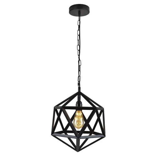 Nordic icosahedron pendant lamp