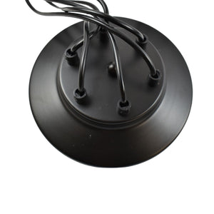 Lámpara araña colgante negra "Lumière" para 6 bombillas E27 – Estilo vintage (5)