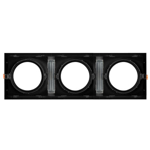 Pack x 3 - Aro downlight cuadrado tipo cardan para bombilla QR111 o AR111 - Corte 155 x 155 mm (11)