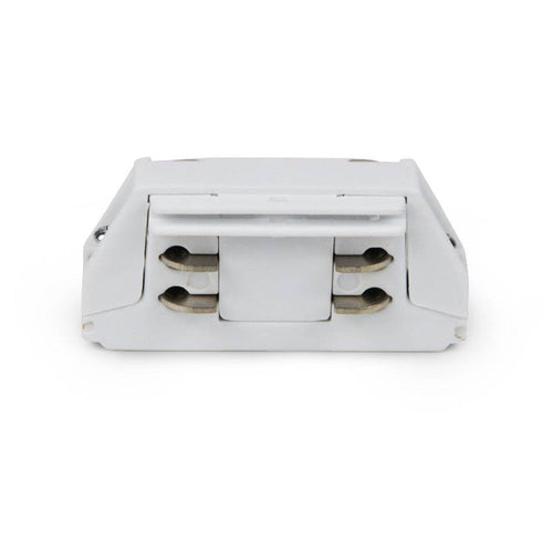 Straight rigid joint for three-phase rail