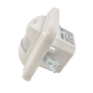 Sensor de Movimiento PIR 160º - Mecanismo pared cuadrado - Barcelona Led-