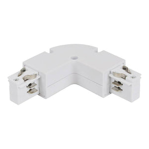 Unión rígida 90º esquina para carril trifásico - Barcelona Led-Accesorios