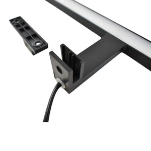 Aplique espejo baño LED - 30cm - 5W | Fijación en espejo y mueble (3)