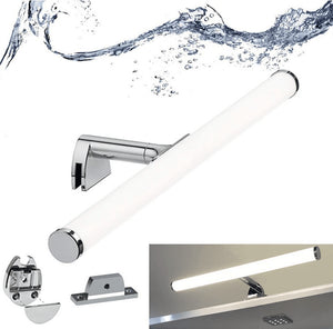 Aplique espejo baño LED tubular - 30cm - 5W | 3 formas de fijación - Barcelona Led-