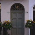 Circular outdoor wall light with PIR sensor - IP54 - 110º - 10W 2