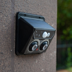 Aplique solar exterior de pared con sensor PIR - 1W (2x0,5W) - IP44 (5)