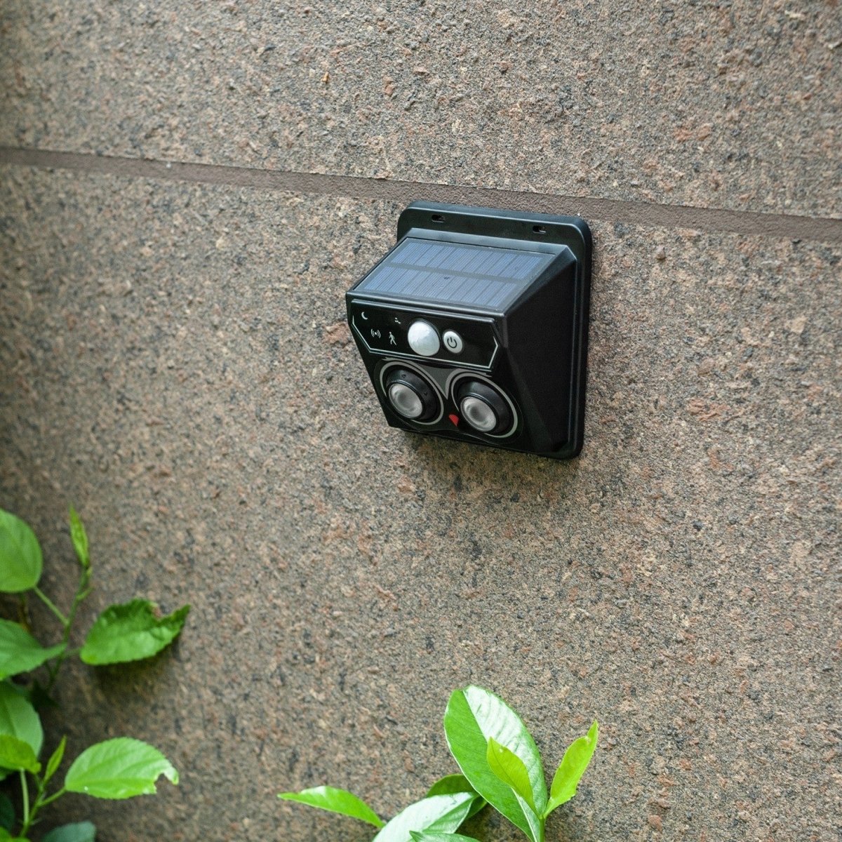 Aplique solar exterior de pared con sensor PIR - 1W (2x0,5W) - IP44 - Barcelona Led-Decoración