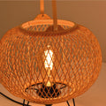 Bamboo table lamp