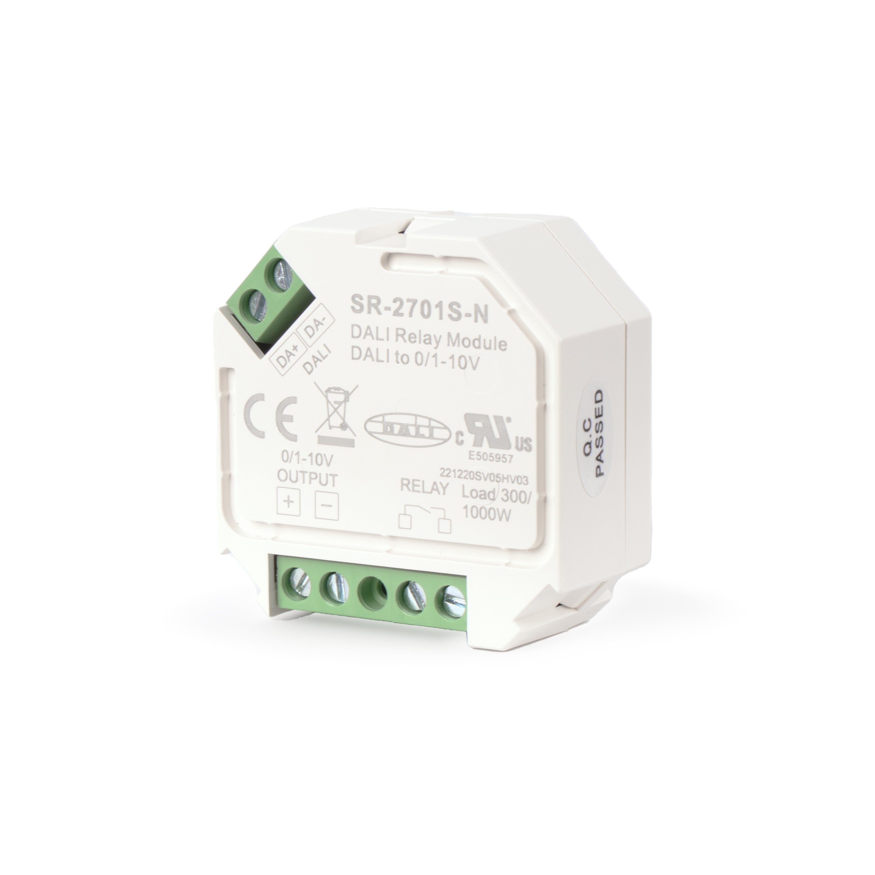 Conversor Sunricher 2 en 1: DALI a 0-10V + DALI Relé