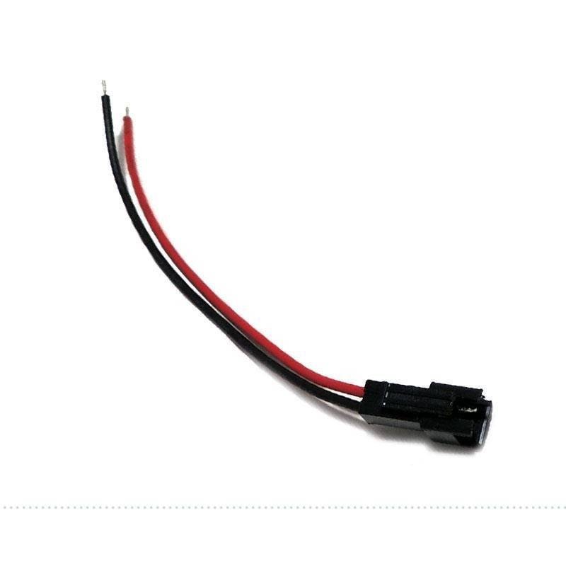 Conector rápido dos pins macho para tira monocolor 12-24V - Barcelona Led-Accesorios