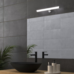 Aplique espejo baño LED tubular - 30cm - 5W | 3 formas de fijación - Barcelona Led-