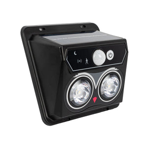 Aplique solar exterior de pared con sensor PIR - 1W (2x0,5W) - IP44 - Barcelona Led-Decoración