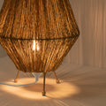 Lampada da tavolo rustica in juta 'Ross' - E27 2