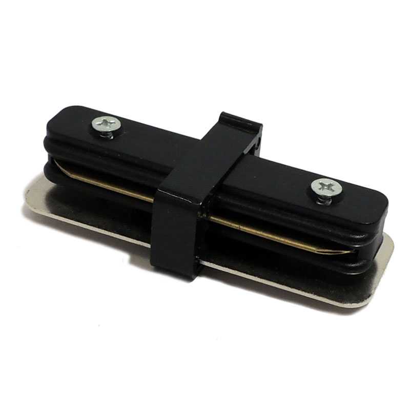Unión rígida recta para carril monofásico - Barcelona Led-Accesorios