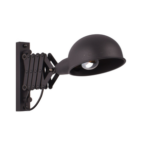 Aplique de pared interior vintage con fuelle "Flack" - E27 (2)