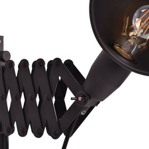 Aplique de pared interior vintage con fuelle "Flack" - E27 (4)