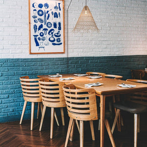 Lámpara colgante de mimbre "Willow" con interruptor y enchufe - Barcelona Led-Decoración