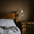 Flexible reading wall light