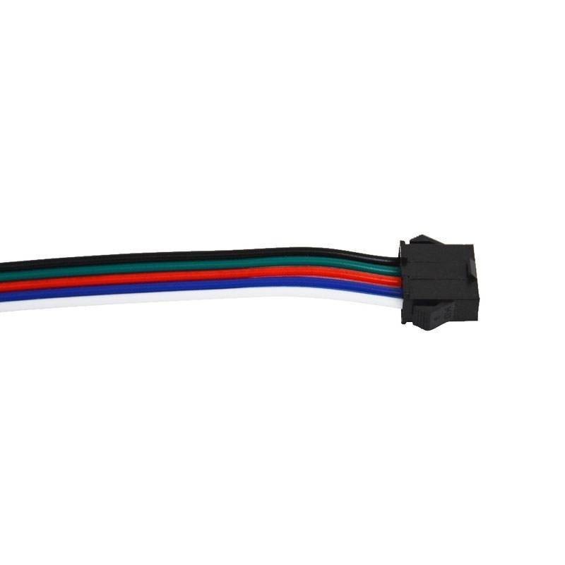 CONECTOR RÁPIDO HEMBRA 5 PINS PARA TIRA LED RGBW IP20 (1)