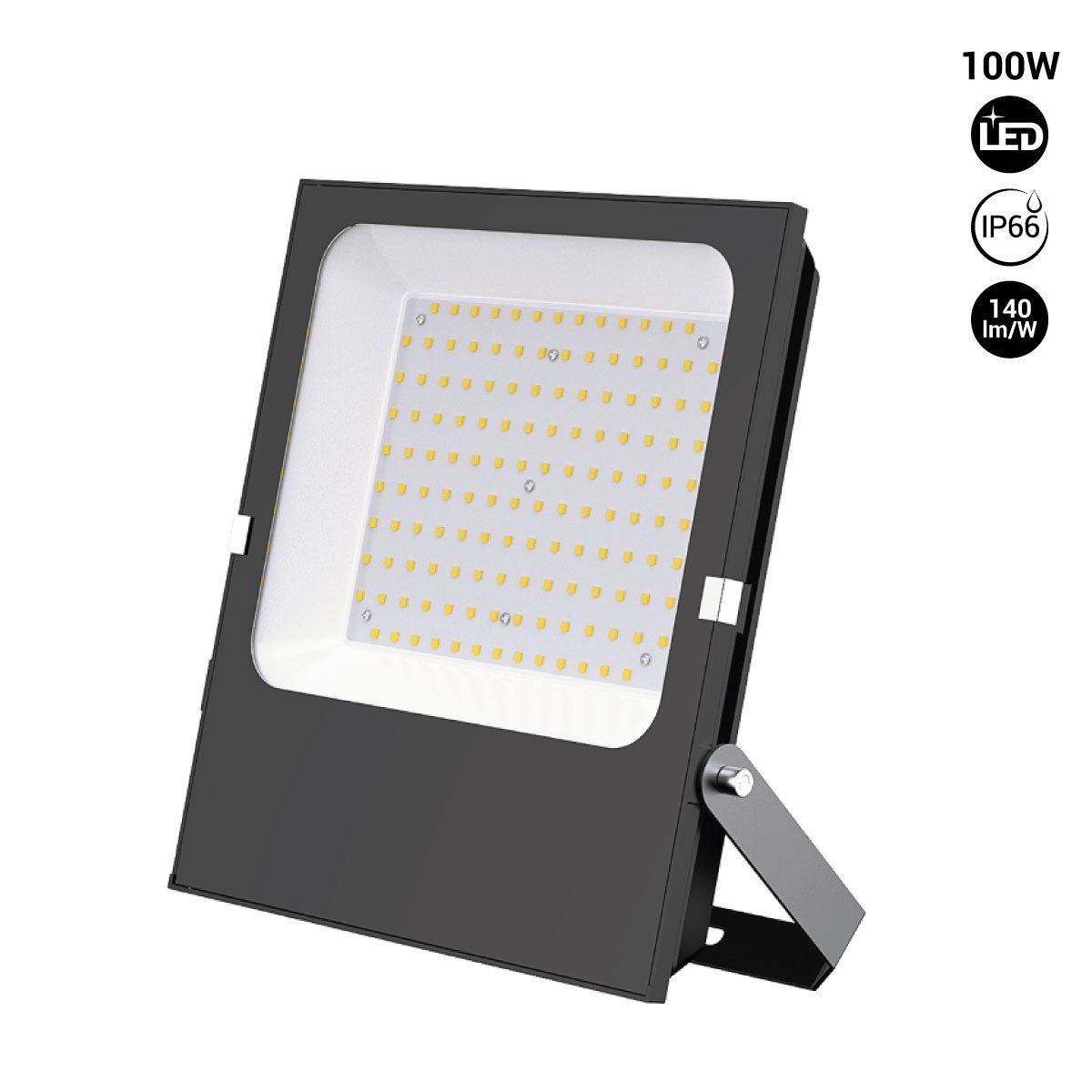 Proyector LED exterior 100W - 12-24V DC - 120º - IP66 - Barcelona Led-