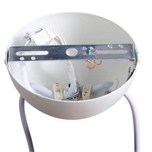Lampara colgante doble metal y madera "Selroom" - 2xE27 (5)