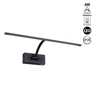 Aplique para cuadros LED con bateria recargable - Dimmable - 4W - 34cm (21)