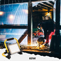 Projecteur LED 60W pour chantier portable - IP65 - 6000K 2